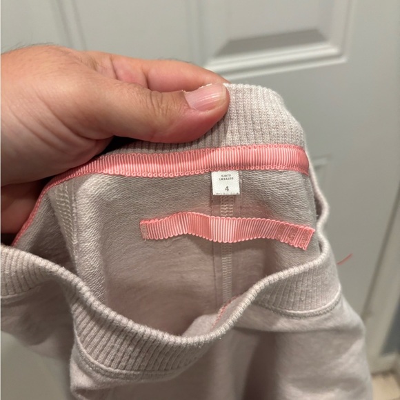 Lululemon Side Zip Sweatshirt Tan size 4 - Picture 3 of 4